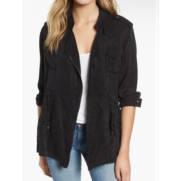 Rails Black Minimalist Contemporary Miles Utility Jacket Size XS - Picture 1 of 12